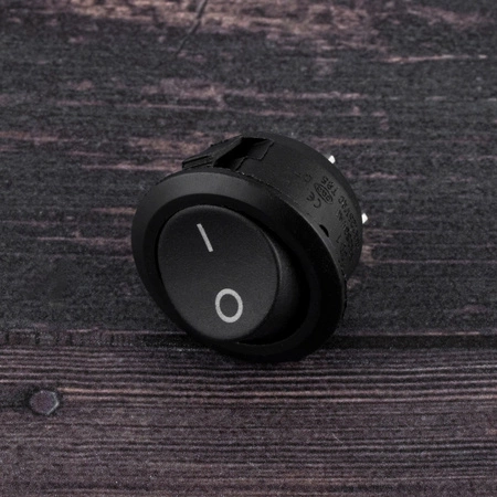 Přepínač kolébkový ON/OFF ,Černá LUMILED
