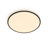 Plafond LED lampa pro povrchovou montáž OZZIET 22W 2700K 40cm černá kulatá PHILIPS