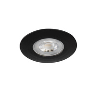 LED svítidlo pod omítku 4,8W 420lm 4000K Neutrální 36° Kulaté černé FIZU Kanlux