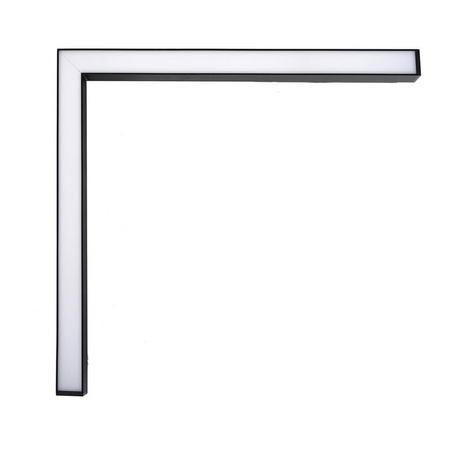 LED Line 10W 4000K Magnetic Rail Light MAGNETIC TRACK Milagro Corner Black