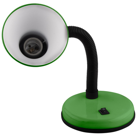 Stolní lampa Školní Noční E27, Nastavitelná Zelená LUMILED