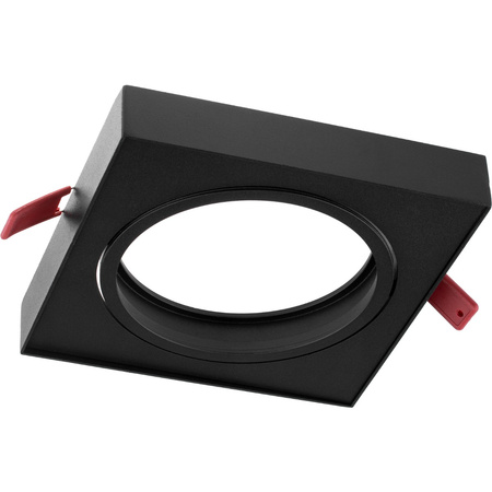Podhledové svítidlo GU10, AR111 Nastavitelná Čtvercová Černá 14.5cm CARPI LUMILED