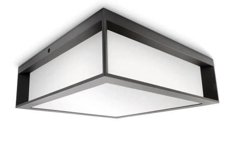 Zahradní LED venkovní stropní svítidlo SKIES myGarden 2xE27 IP44 nástěnné svítidlo stropní antracit PHILIPS