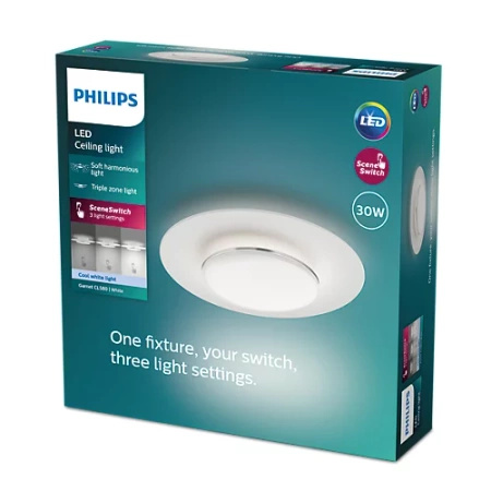 Stropní LED lampa 30W 3400lm 4000K White Garnet Philips