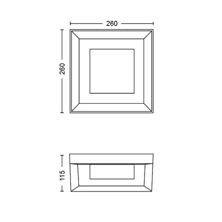 Venkovní svítidlo Philips HUE Econic Porch Light 17438/30/P7