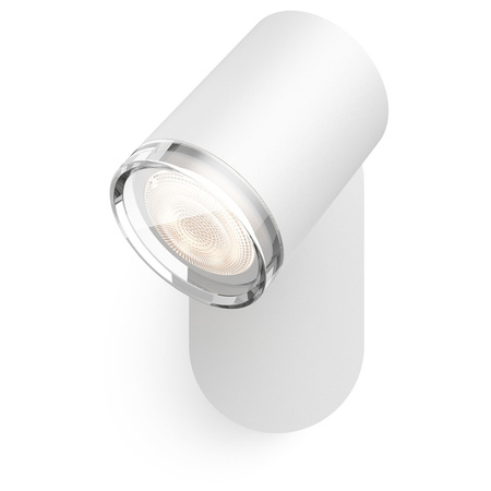 Koupelnové bodové světlo LED nástěnné svítidlo Spot Adore White 5W IP44 CCT PHILIPS HUE Bluetooth + stmívač