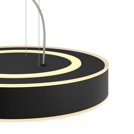 ENRAVE LED stropní závěsné svítidlo černé 33,5W CCT PHILIPS HUE Bluetooth + stmívač