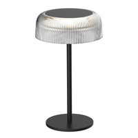 Venkovní dekorativní stolní lampa LED 2W 180lm 2700K teplá černá IP44 stmívatelná Tripoli Sanico Goldlux
