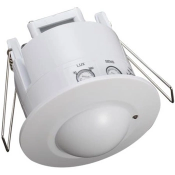 Mikrovlnný zapuštěný pohybový senzor 360° 8m Indoor White