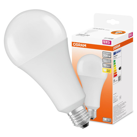LED žárovka E27 A60 24.9W = 200W 3452lm 2700K Teplá bílá 200° OSRAM STAR