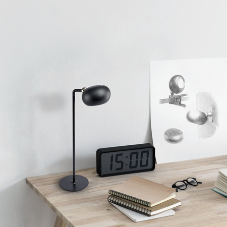 Stolní lampa LED 3W 300lm 5500K studená černá stmívatelná Videx