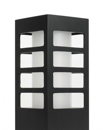 Venkovní stojací zahradní lampa POST RADO III 3 BL E27 25cm Su-Ma