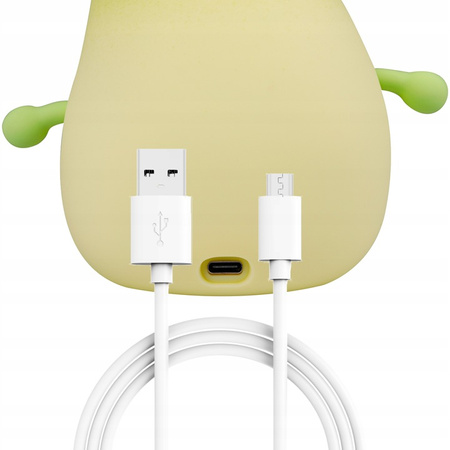 Dětské stolní LED noční světlo 1W 15lm 3000K Warm 360° Green Mango Masterled