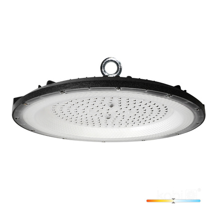 Průmyslové svítidlo LED High Bay 200W 24000lm 4000K Neutral Black IP65 IK10 Graza Kobi