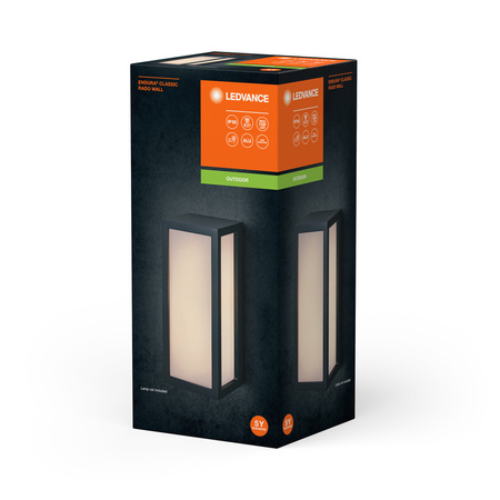 LED E27 IP65 IK06 šedá Endura Ledvance venkovní zahradní světlo