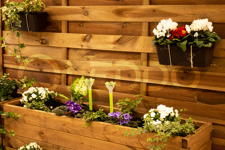 Zahradní lampa LED se solárním pohonem TULIPANEK Green