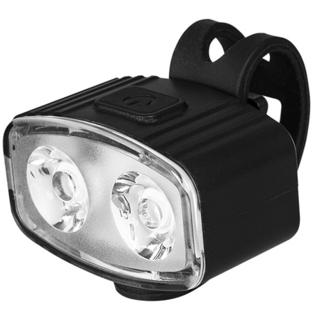 Zadní svítilna na kolo červená USB-C 6 režimů IP66 POWERFUL VAYOX