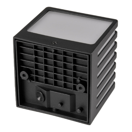 Venkovní nástěnné fasádní svítidlo LED 4000K Square Black