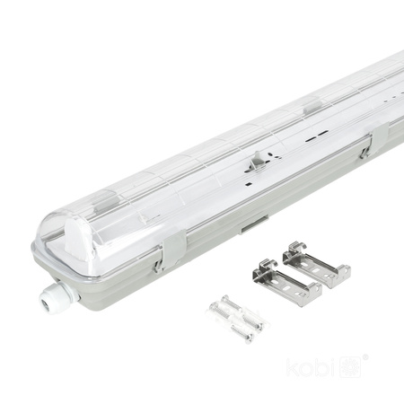 Hermetické svítidlo LED G13 IP65 Grey Hermic Kobi