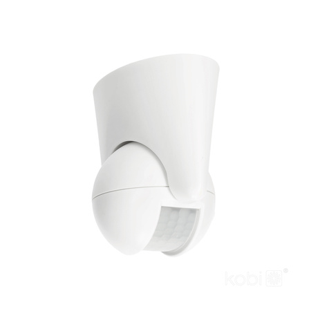 PIR detektor pohybu a soumraku LX39 180ST WHITE KOBI