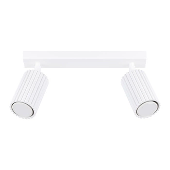 Bodové reflektorové stropní svítidlo Tuba 2x GU10 White Carbon Deep Space SL.1542 Sollux