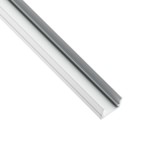 Povrchový Eloxovaný Hliníkový Profil pro LED KM33, Stříbrný 2m LUMILED