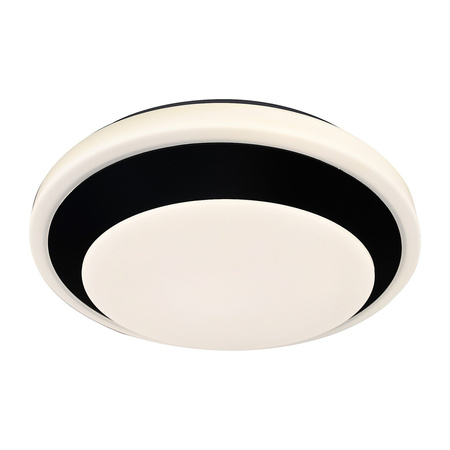 Plafond LED stropní svítidlo Povrchová montáž 24W 4000K černá Moderní Barbora Rabalux
