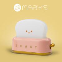 Dětské noční světlo LED 1,2W 3000K Warm USB dobíjecí 800mAh růžové TOSTER MARY'S