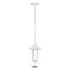 E27 Závěsná zahradní lampa na řetízku Bílá VT-752 V-TAC