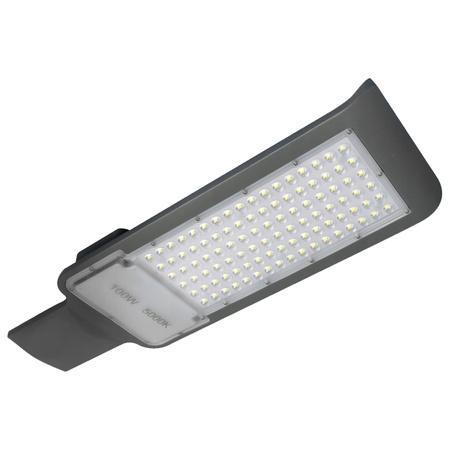 Pouliční lampa LED Hermetická QR 100W IP65 5000K šedá