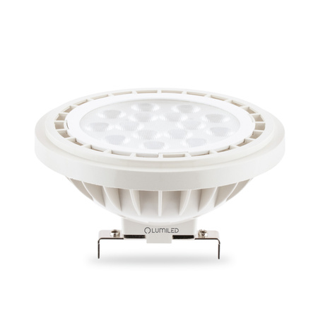 LED žárovka G53 AR111 10W = 75W 1055lm 3000K teplá bílá 38° 12V AC/DC LUMILED