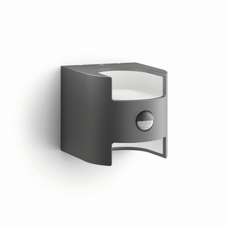 LED zahradní lampa GRASS IR myGarden elevační nástěnná lampa 4.5W 2700K IP44 nahoru-dolů se senzorem pohybu antracit PHILIPS