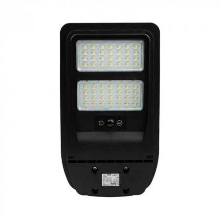 LED solární pouliční lampa 100W 1000lm 4000K neutrální IP65 se senzorem pohybu a soumraku Ecolight