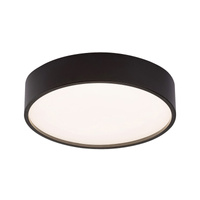 Plafond LED stropní svítidlo Povrchová montáž 18W Černá Moderní Larcia Rabalux