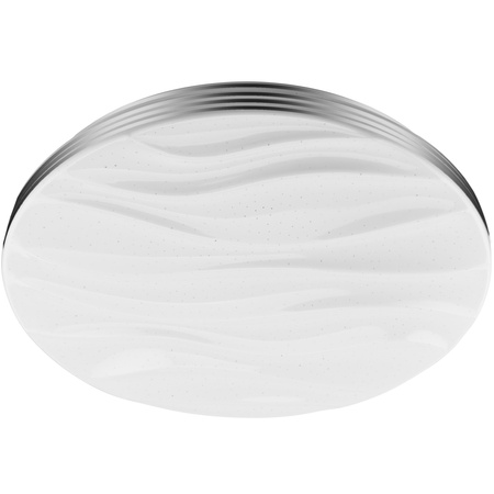Plafond LED světlo pro povrchovou montáž VIRTUS2 48W IP44 CCT White Round 38cm + LUMILED PILOT