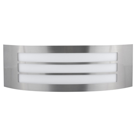 Zahradní nástěnné svítidlo. elevace. venkovní svítidlo E27 INOX IP44 DORIS