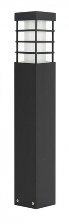 Venkovní stojací zahradní lampa POST RADO II 2 BL E27 50cm Su-Ma
