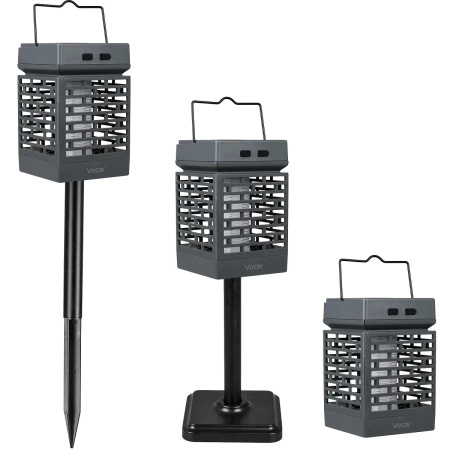 Elektrická UV solární insekticidní past Lucerna 2v1 5W na mouchy komáry hmyz VAYOX