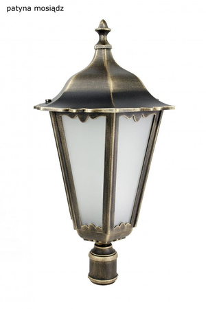 Hlava stínidla pro venkovní stojací zahradní lampu Retro Maxi K 1018 BD E27 Su-Ma