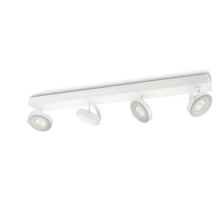 LED stropní svítidlo 4x 4,5W 2700K stmívatelné CLOCKWORK Moving White PHILIPS
