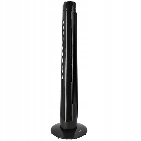 Sloupový ventilátor Trubkový vzduchový cirkulátor Stojací ventilátor Černý 92cm 45W + dálkové ovládání