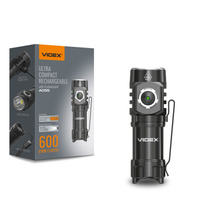 Taktická LED dobíjecí vodotěsná svítilna 10W 600lm 5700K A055 VIDEX