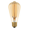 Dekorativní LED žárovka ST64 Edison E27 8,8W = 60W 806lm 2200K Warm 320° Filament Dimmable Vintage 1906 Osram