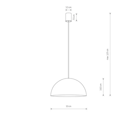 HEMISFÉRA 6367 Nowodvorski Stropní svítidlo Rust E27 Závěsná průmyslová ocel
