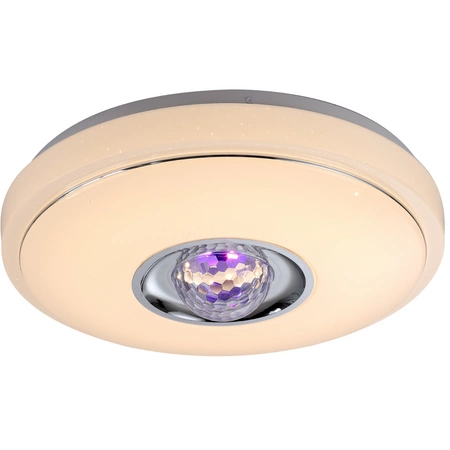 Přisazená LED stropní lampa 18W RGB + Teplá bílá MAGIC DISCO 38cm + dálkové ovládání