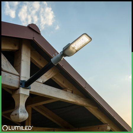 LED pouliční svítidlo LUXOS2 Průmyslové silniční svítidlo 50W 7000lm 4000K IP65 ALS LUMILED