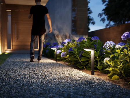 TYLA IR myGarden LED solární zahradní lampa 1.2W 3000K IP44 s tyčí se senzorem pohybu a soumraku 40cm PHILIPS