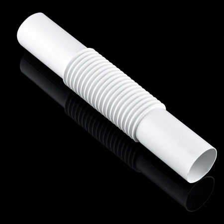 Flexibilní rozšiřovací konektor ZCL 28 mm PVC bílý