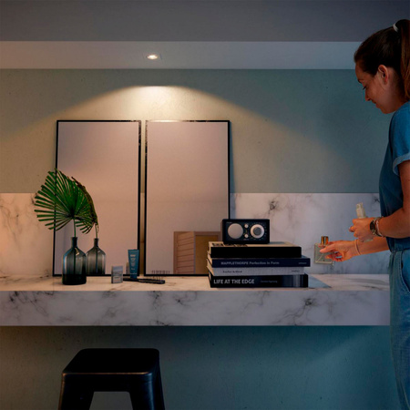 Zásuvné halogenové svítidlo ENNEPER GU10 Square Movable PHILIPS