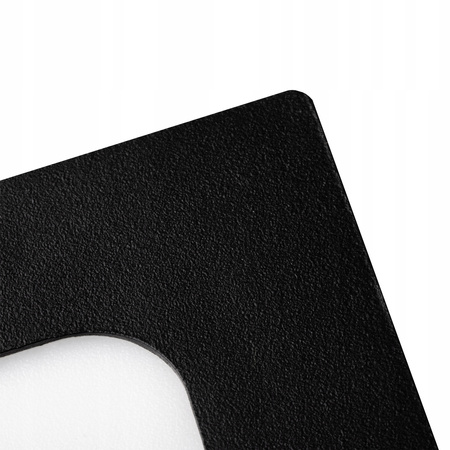 LED panel stropní 6W 4000K 360lm 11cm čtvercová povrchová montáž černá